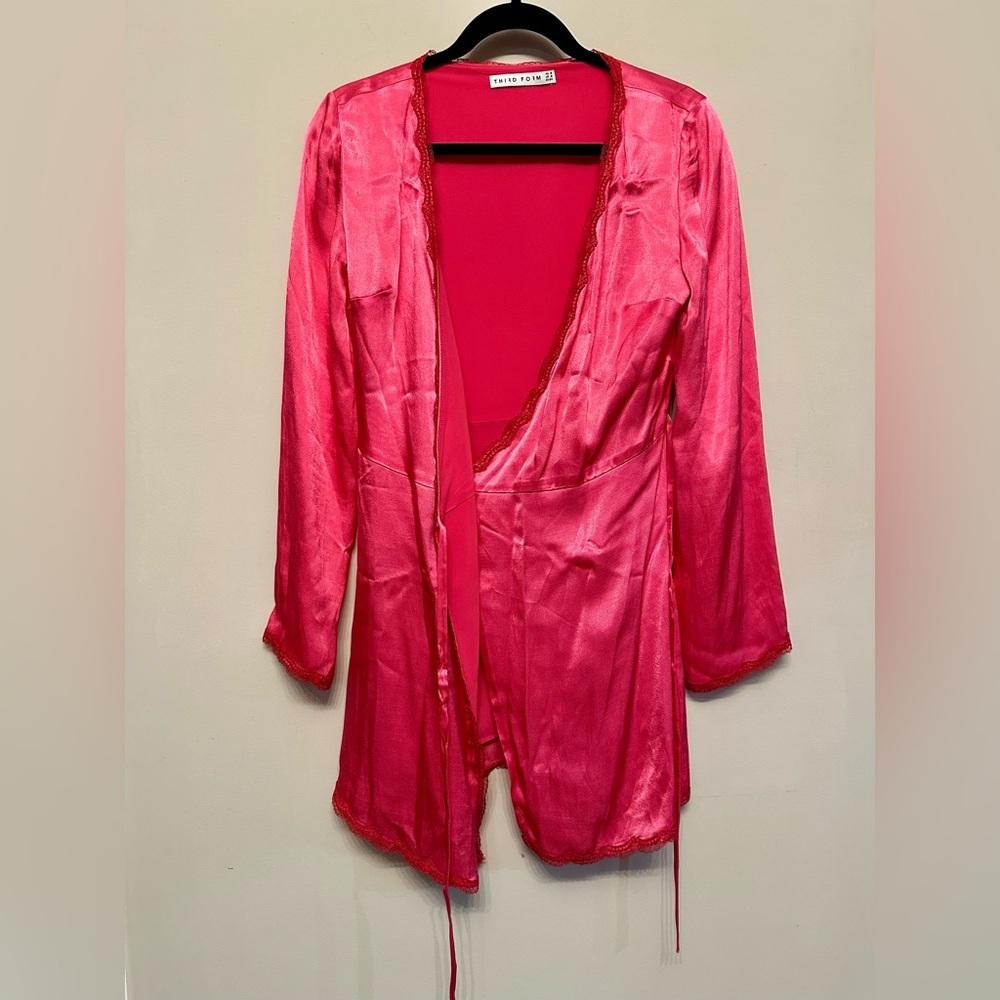 Third Form Barbie Pink Robe Style Dress Size 2 - Picture 5 of 8